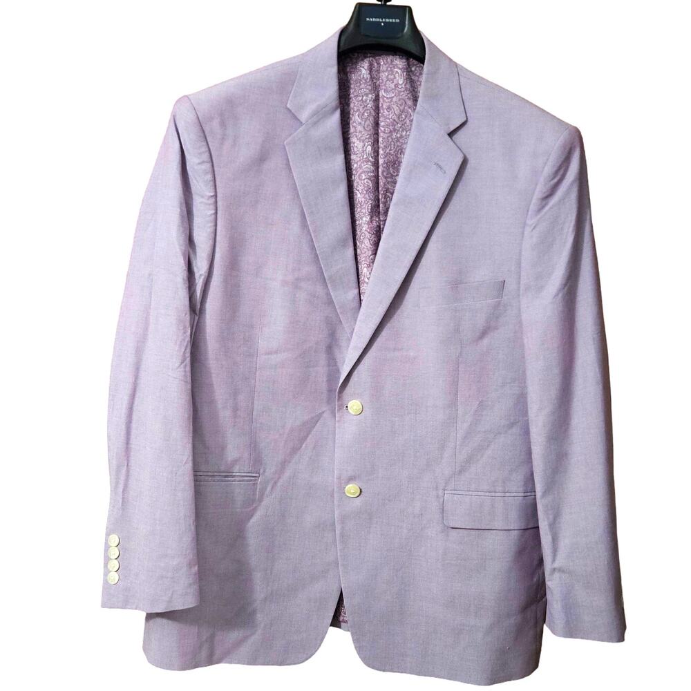 Vintage Men's Lilac Saddlebred Blazer